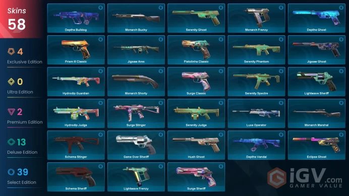 EU-Turkey 58 Skins > Ruin Dagger  Reaver Vandal Singularity Phantom Ion Sheriff K/TAC Blade  Songsteel   99060418