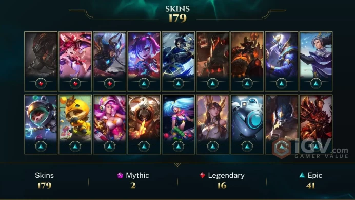 OCE ~ 200 Skins/Chromas - Prestige Firecracker Vayne - Elementalist Lux - Dawnbringer Yone - God-King Darius Border - Project: Renekton Border -