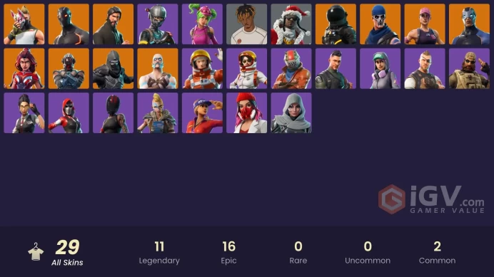 [PC/PSN/XBOX] FA 29 SKINS | OG STW | THE REAPER | ELITE AGENT | OMEGA | RUST LORD | DARK VOYAGER | TAKE THE L | ORANGE JUSTICE |
