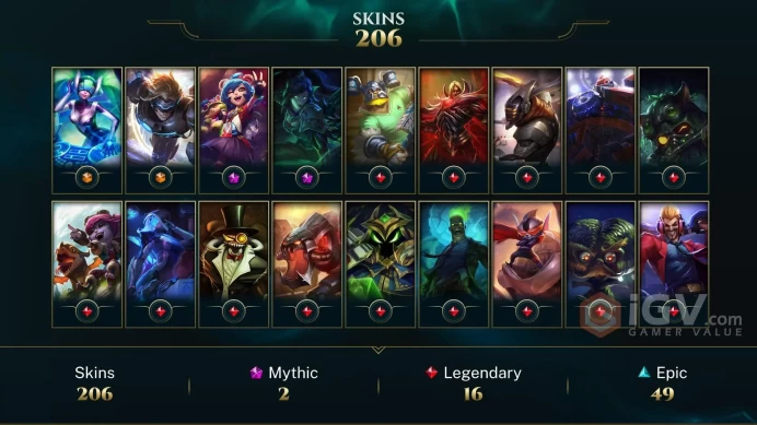 LAN ~ 210 Skins - Platinum S10 - VICTORIOUS SKINS - Soulstealer Vayne - Victorious Lucian - Pulsefire Ezreal - Star Guardian Jinx - Zombie Brand