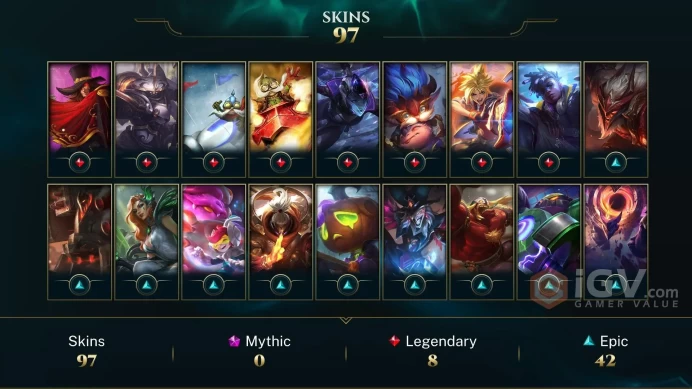 NA - 61 LVL - ~ 100 Skins - 2007 Riot Points - True Damage Ekko - Battle Academia Ezreal - Project: Vayne - Mecha Kingdoms Jax  FPX Vayne LE108