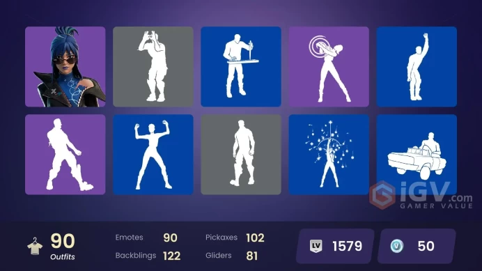 Fortnite Account [PC] 90 skins | FNCS Renegade | Hades | Omegarok | Era | Optimus Prime | Zeus | Valeria | Spectra Knight | Peter Griffin | Jolt