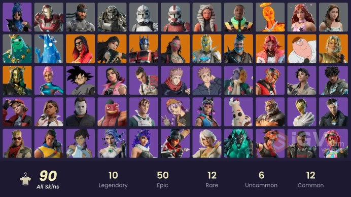 Fortnite Account [PC] 90 skins | FNCS Renegade | Hades | Omegarok | Era | Optimus Prime | Zeus | Valeria | Spectra Knight | Peter Griffin | Jolt