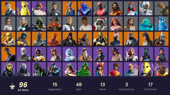 Fortnite Account [PC] 88 skins | Gold Midas | Gold Meowscles | Gold Brutus | The Prisoner | Ultima Knight | Fade | Fusion | Gear Specialist Maya
