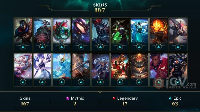 EUW - 231 LVL - Silver - ~ 200 Skins/Chromas - ADC Main - Dark Cosmic Jhin - High Noon Ashe - High Noon Lucian - All Champions - Victorious Skin