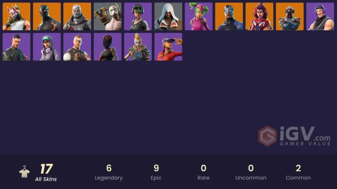 [PC/PSN/XBOX] 17 skins | Sub Commander | Trailblazer | Havoc | Carbide | Omega | Drift | Valor | The Visitor | Psycho Bandit | Ezio Auditore |