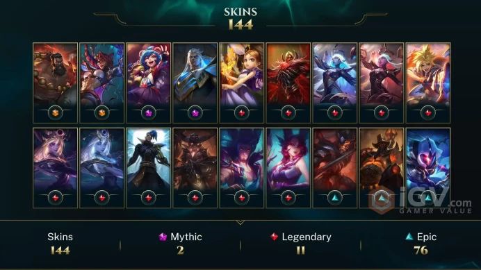 EUW - 140 LVL - Iron 2024 ~ 150 Skins - Soul Fighter Samira - Hextech Swain - Odyssey Kayn - High Noon Senna - Dark Cosmic Lux - IG Fiora WE195