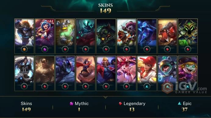 EUW - 126 LVL - RARE Season 1 Bronze Icon - 150 Skins - Judgment Kayle - God Fist Lee Sin - Project: Vayne - Project: Ashe - RANKED READY -WE190