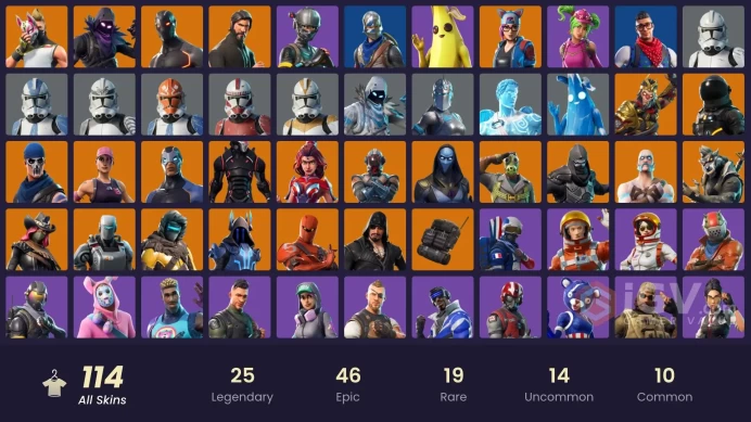 [PC/PSN/XBOX] 113 skins | OG STW | The Reaper | Blue Squire | Royale Knight | Elite Agent | Blue Team Leader | Omega (stage 5) | Rogue Agent | 9