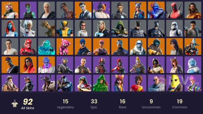 [PC/PSN/XBOX] 92 skins | OG STW | Travis Scott | Gold Midas | Gold Brutus | Tart Tycoon | Rogue Agent | Fade | Kymera | Joltara | Eternal Knight