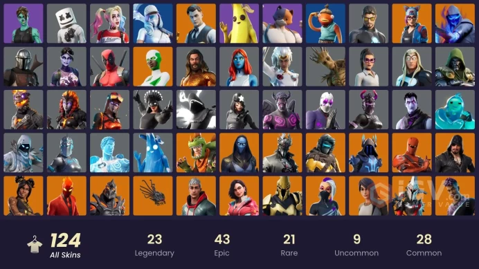 [PC/PSN/XBOX] 124 skins | WORLD CUP | Gold Midas | Gold Brutus | Cloud Striker | Sultura | Sentinel | Ruin | Backlash | Omen | Spider Knight | 2