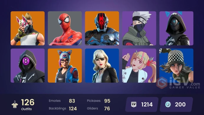 [PC/PSN/XBOX] FA 126 SKINS | KATA CAPTAIN | SULTURA | SHUTO STRIKER | HERON STANCE HERO | MAT MASTER | SPIKE | NARUTO UZUMAKI |