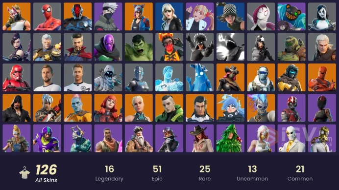 [PC/PSN/XBOX] FA 126 SKINS | KATA CAPTAIN | SULTURA | SHUTO STRIKER | HERON STANCE HERO | MAT MASTER | SPIKE | NARUTO UZUMAKI |