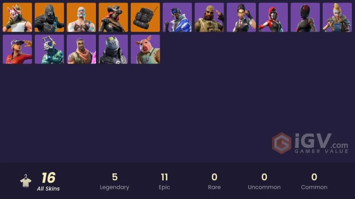 [PC/PSN/XBOX] FA 16 SKINS | BLUE STRIKER | ROOK | SUN STRIDER | RAGNAROK | ENFORCER | THE ACE | BOOGIE DOWN | DRIFT | GIDDY-UP | CALAMITY |