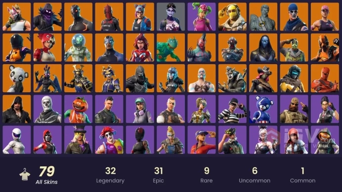 [PC/XBOX] 79 skins | OG STW | Raven | Omega | Ash Williams | Carbon Commando | Frankenstein's Monster | STAGE 5	MSS201