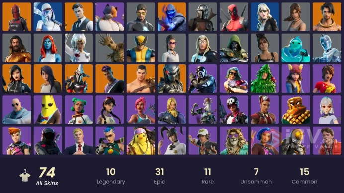 [PC/PSN/XBOX] FA 74 SKINS | AGENT PEELY | RAGE | GOLD BRUTUS | GOLD MEOWSCLES | GOLD MIDAS | GOLD TNTINA | TART TYCOON | MASKED FADE | XEV |
