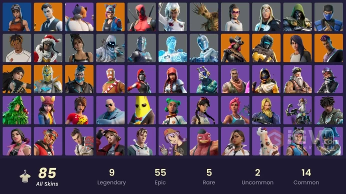 [PC/PSN/XBOX] FA 85 SKINS | RENEGADE RAIDER | MIDAS | MERRY MARAUDER | DEADPOOL | AGENT PEELY | HOT MARAT | ORANGE JUSTICE | STAGE 4 |