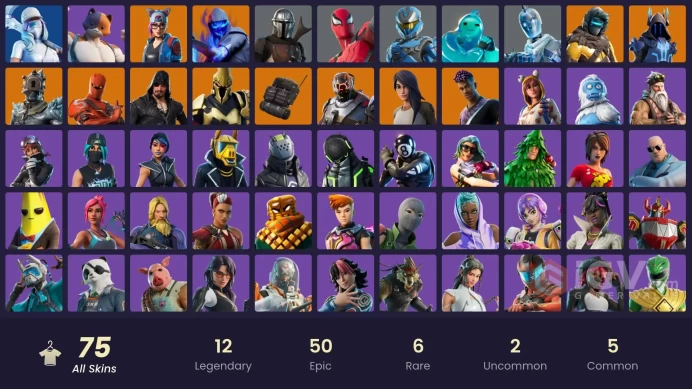 [PC/XBOX] FA 75 SKINS | AGENT PEELY | POINT IT OUT | ORIGIN | STAGE 8 | OVERCHARGED | STAGE 4 | GOLD | STAGE 4 | STAGE 4 - NO PONYTAIL |