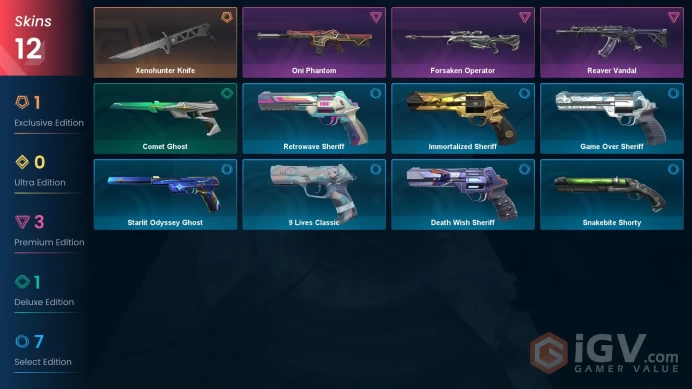 NA Valorant Account: +12 Skins | Full Access | Instant Delivery!