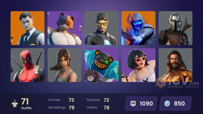 [PC/PSN/XBOX] FA 71 SKINS | MANDALORIAN | LARA CROFT | MIDAS | DEADPOOL | BRUTUS | MEOWSCLES | 8-BALL VS SCRATCH | BOOGIE DOWN | SENTINEL |
