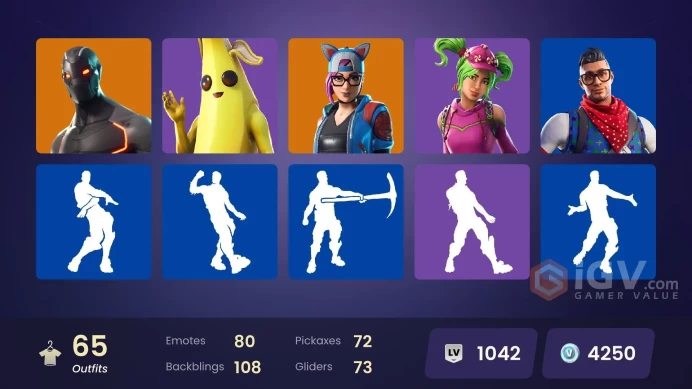 [PC/PSN/XBOX] 43 skins |Blue Team Leader | Peely | Omega | Rust Bucket | Prodigy | Carbon Commando | Blue Striker | Rox (Stage 5 MSS208