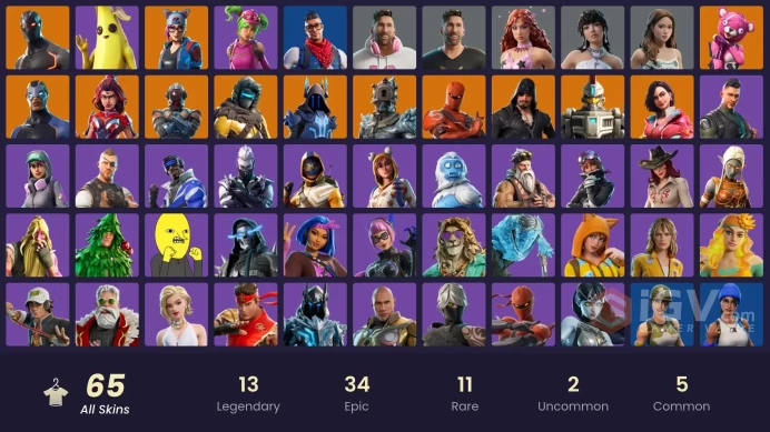 [PC/PSN/XBOX] 43 skins |Blue Team Leader | Peely | Omega | Rust Bucket | Prodigy | Carbon Commando | Blue Striker | Rox (Stage 5 MSS208