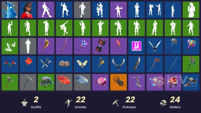 [PC/XBOX] FA 2 SKINS | MAKO | BOOGIE DOWN | POLAR PEELY | KRISABELLE | CLAWZ RETRO | RUST BUCKET | PIÑATA BRIAN | RUBY RELIC |
