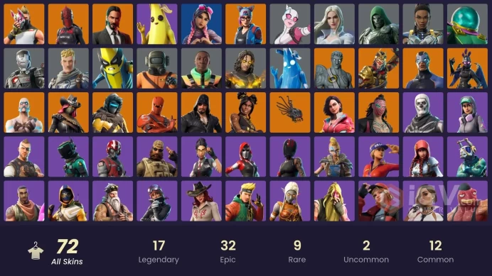 [PC/PSN/XBOX] FA 72 SKINS | SKULL TROOPER | PEELY | HOT MARAT | ORANGE JUSTICE | STAGE 5 | STAGE 5 | STAGE 5 - NO SHOULDER PAD | STAGE 5 |
