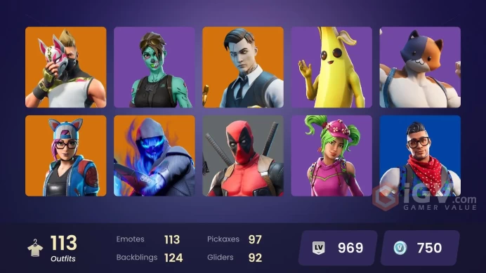 [PC/XBOX] 112 skins | OG STW | Jules | Lara Croft | Ghoul Trooper | Peely | Dynamo | Brite Bomber | Ice Breaker	MSS217