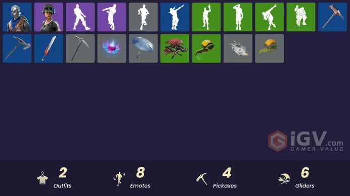 | PC/PSN/XBOX | 2 SKINS | Trailblazer | Blue Squire | 200 VBUCKS | FzPBL |