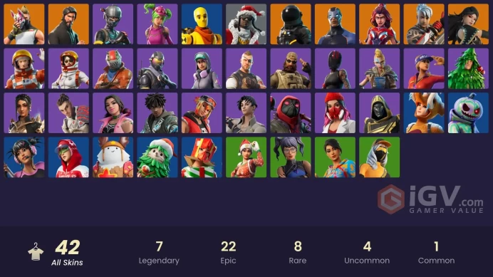 [PC/PSN/XBOX] FA 42 SKINS | THE REAPER | ELITE AGENT | RUST LORD | DARK VOYAGER | TAKE THE L | ORANGE JUSTICE | ROGUE AGENT | STAGE 5 | ERA |