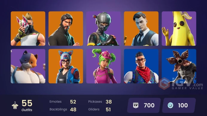 [PC/PSN/XBOX] FA 55 SKINS | THE REAPER | ELITE AGENT | MIDAS | RUST LORD | DARK VOYAGER | PEELY | AGENT PEELY | MAKO | TAKE THE L |