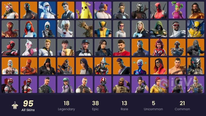 [PC/PSN/XBOX] FA 95 SKINS | OMEGA | DEADPOOL | PEELY | AGENT PEELY | HOT MARAT | ORANGE JUSTICE | RAGE | GOLD MIDAS | GOLD MEOWSCLES |