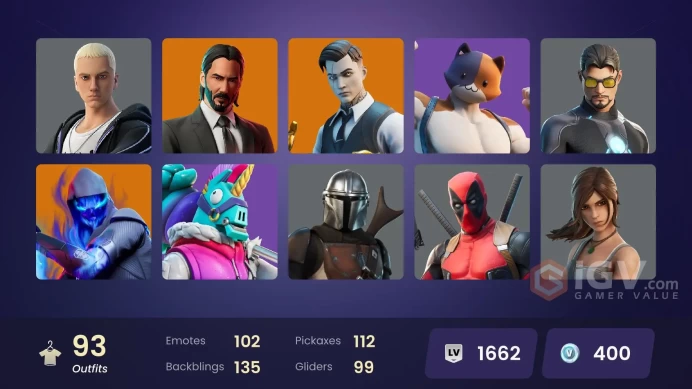 [PC/PSN/XBOX] FA 93 SKINS | MERRY MARAUDER | LARA CROFT | AGENT PEELY | RAGE | GOLD MIDAS | GOLD SKYE | GOLD TNTINA | GOLD MEOWSCLES |