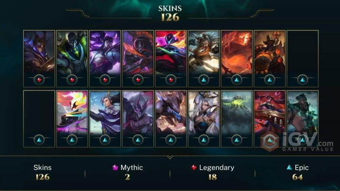 [LAN] - League of Legends | SKINS [115] | Сhampions [172] | LVL [228] | Full access + mail |