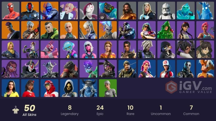 Full Access [Xbox/PSN/PC] 50 Skins - Paradigm - Fusion - Ronin - Twyn - Fade - Renzo - Foundation - Mizuki #2043