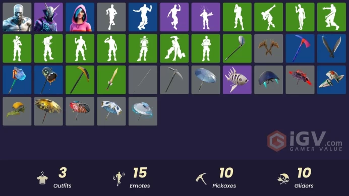 [PC/PSN/XBOX] FA 3 SKINS | SILVER SURFER | LUMINOS | IRIS | CLAWZ RETRO | NEON WINGS | INFINITE BLOOM | ARROYO PACK | SCALES OF JUSTICE |