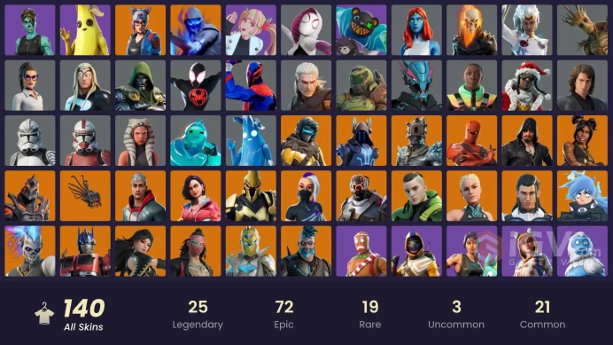 [PC/PSN/XBOX] FA 140 SKINS | GHOUL TROOPER | MERRY MARAUDER | PEELY | RAMBUNCTIOUS | POINT IT OUT | FIXER | ICE KING (GOLD) |