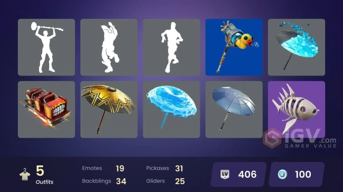 [PC/XBOX] FA 5 SKINS | RAGE | LT. EVERGREEN | IRIDIA VAYNE | BURNOFF | BLITZ KNIGHT | WOOLY WARRIOR | CLAWZ RETRO | NEON WINGS |