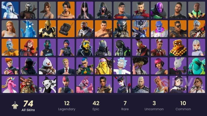 [PC/PSN/XBOX] FA 74 SKINS | MANDALORIAN | LARA CROFT | BOOGIE DOWN | REAPER | RONIN | RAZ | SPIRE ASSASSIN | JOEY | ULTIMA KNIGHT |