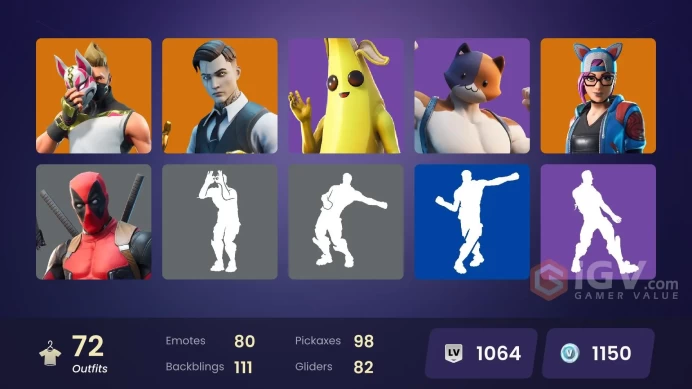 [PC/PSN/XBOX] FA 72 SKINS | OG STW | LYNX | MIDAS | DEADPOOL | BRUTUS | MEOWSCLES | SUN STRIDER | FABLE | PEELY | LAGUNA | TAKE THE ELF |