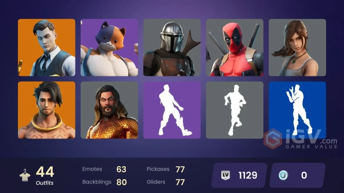 [PC/PSN/XBOX] FA 44 SKINS | MANDALORIAN | LARA CROFT | MIDAS | DEADPOOL | BRUTUS | MEOWSCLES | BOOGIE DOWN | EXPLORER EMILIE | RAZ | FADE |