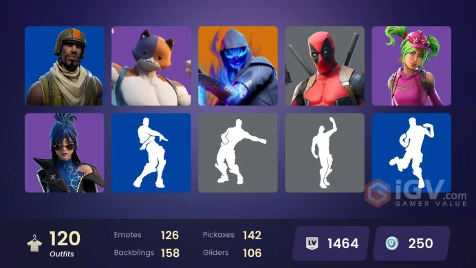 [PC/PSN/XBOX] FA 120 SKINS | AERIAL ASSAULT TROOPER | TIDY | HYPE | WIDOW’S BITE | DEADPOOL | BRUTUS | MEOWSCLES | PETER GRIFFIN | VALOR |