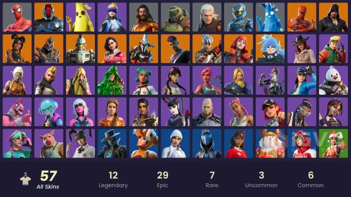 [PC/PSN/XBOX] FA 57 SKINS | NEO VERSA | DOOM SLAYER | PEELY | AURA | BOOGIE DOWN | HOT MARAT | NOG OPS | GERALT OF RIVIA | CLOUD STRIKER |