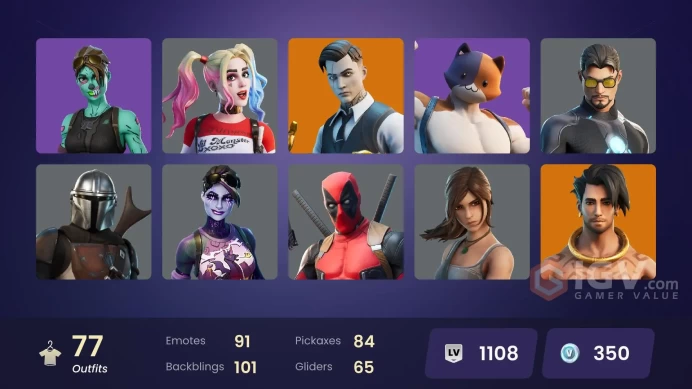 [PC] FA 77 SKINS | GHOUL TROOPER | MANDALORIAN | LARA CROFT | HARLEY QUINN | DEADPOOL | MEOWSCLES | IRIS | AURA | BOOGIE DOWN | DARK BOMBER |