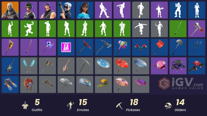 [PC] FA 5 SKINS | TRAILBLAZER | HAVOC | SUB COMMANDER | BLIZZABELLE | ECHO | RUST BUCKET | VICTORY CREST | CLAWZ RETRO | TRUE NORTH |