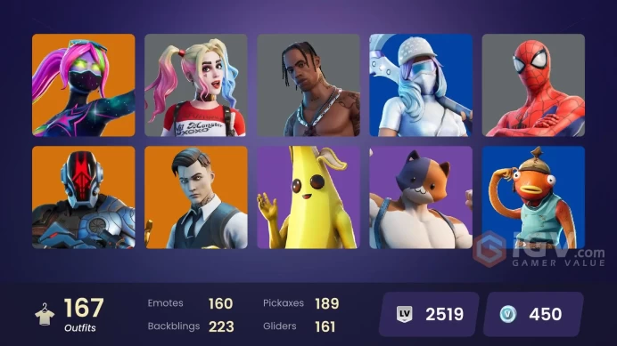 [PC/PSN/XBOX] FA 167 SKINS | OG STW | TRAVIS SCOTT | MERRY MARAUDER | LARA CROFT | PEELY | LAGUNA | AURA | BOOGIE DOWN | FOUNDER'S UMBRELLA |