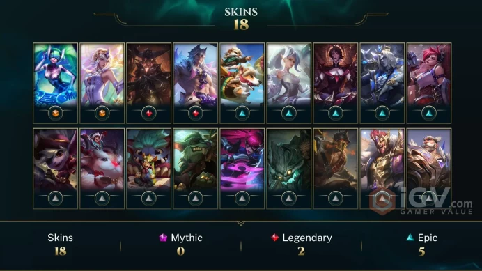| LAN | 22 SKINS | BRONZE 1 | 68 CHAMPIONS | 86 LEVEL | INSTANT DELIVERY | FULL ACCESS | Fyevo |