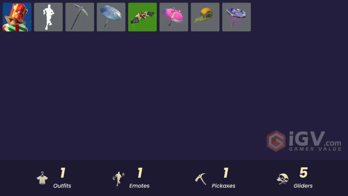 Fortnite Account [PC] 1 skins | Holiday Boxy | Fishstick Janky | Redmask Ranker | Glorious Giftblade | Clawz Retro | Cuddly Cloudcruiser | Elite