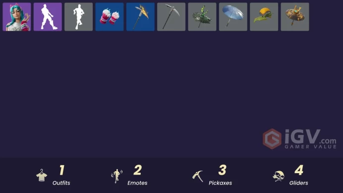 Fortnite Account [PC] 1 skins | Katalina | Gwenpool's Katanas | Katalina's Kit Bag | Sir Beurre | Blitz Axe | Kat Claws | Boogie Down | Doom Bre